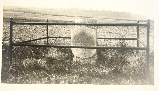 Indian Lane grave stone from Local Historia