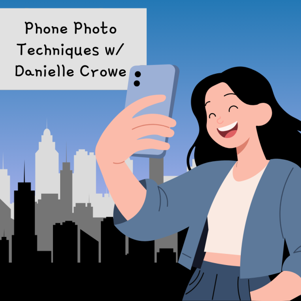 Image of woman with cell phone