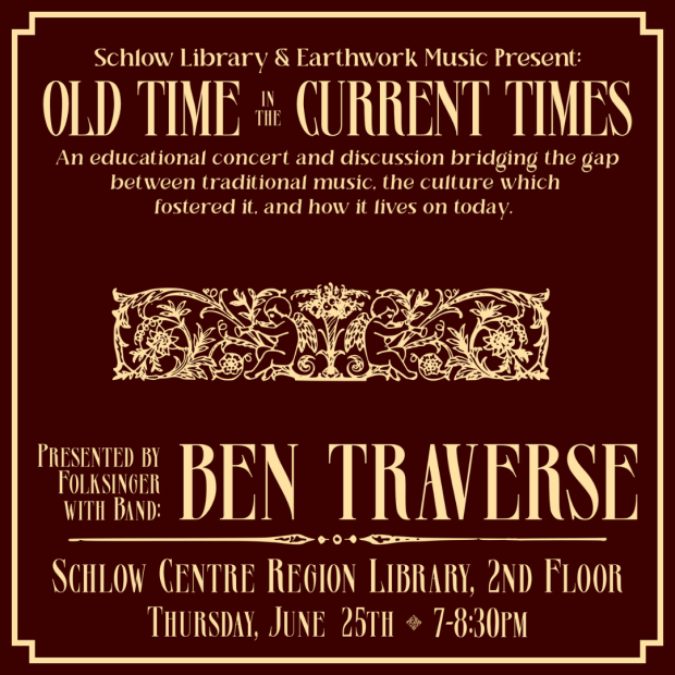 Image of advertising event with Ben Traverse