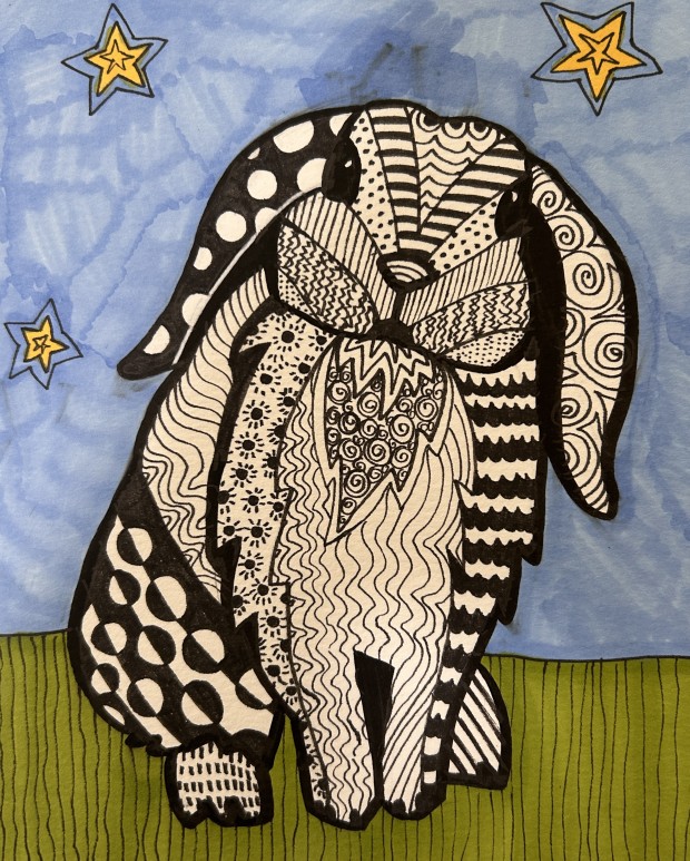 Zentangle Bunny